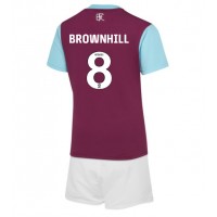 Echipament fotbal Burnley Josh Brownhill #8 Tricou Acasa 2024-25 pentru copii maneca scurta (+ Pantaloni scurti)